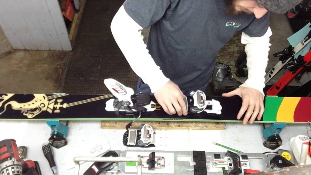 Binding mounting skis Snowmonkey