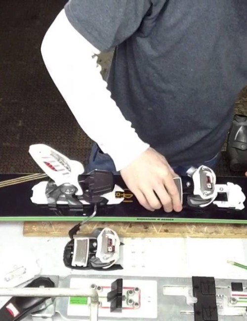 Binding mounting skis Snowmonkey