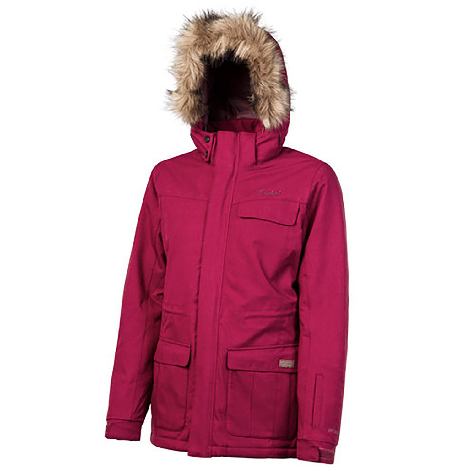 snowboard jacket fur hood